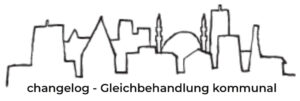 Logo des Modellprojekts changelog - Gleichbehandlung kommunal